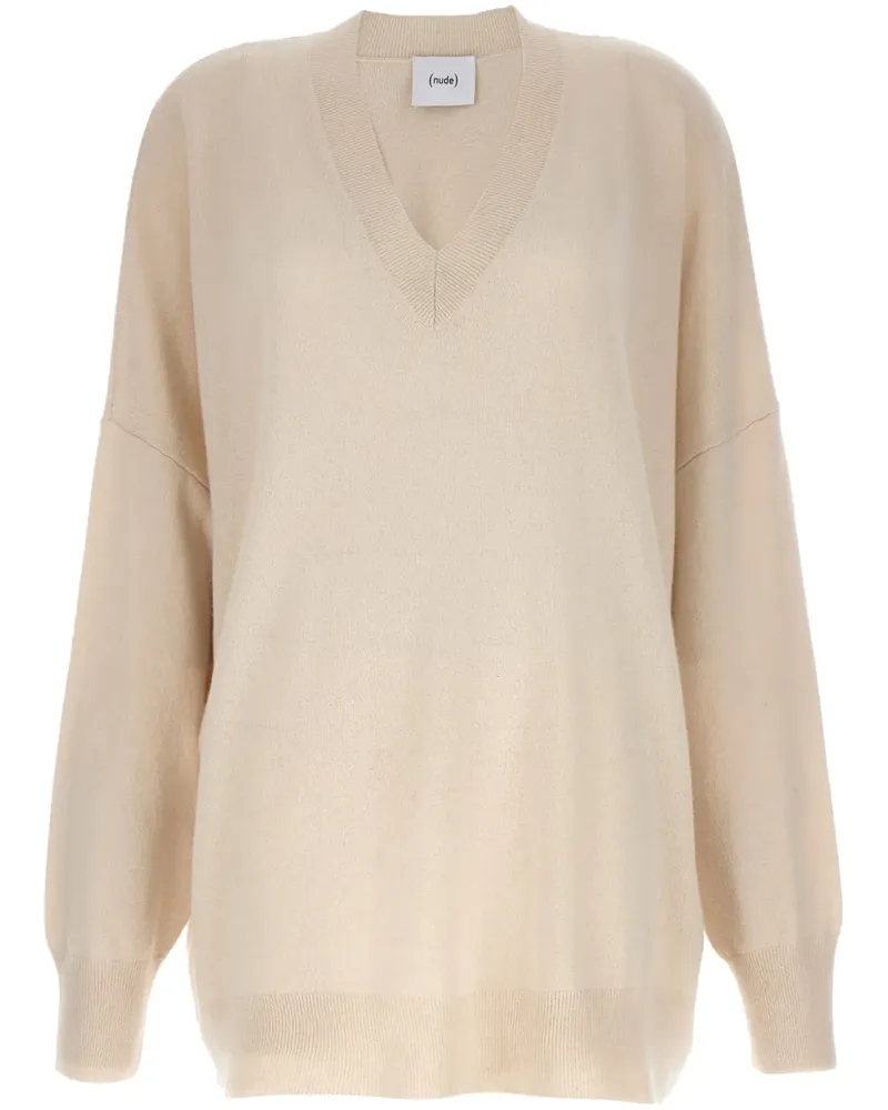 NUDE Pullover aus Wolle Nude
