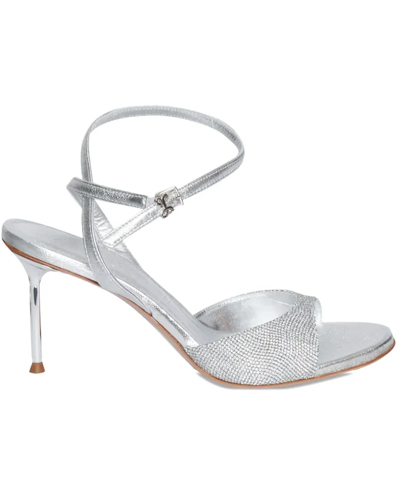 Sergio Levantesi Sandalen mit Kristallen - Silber Silber