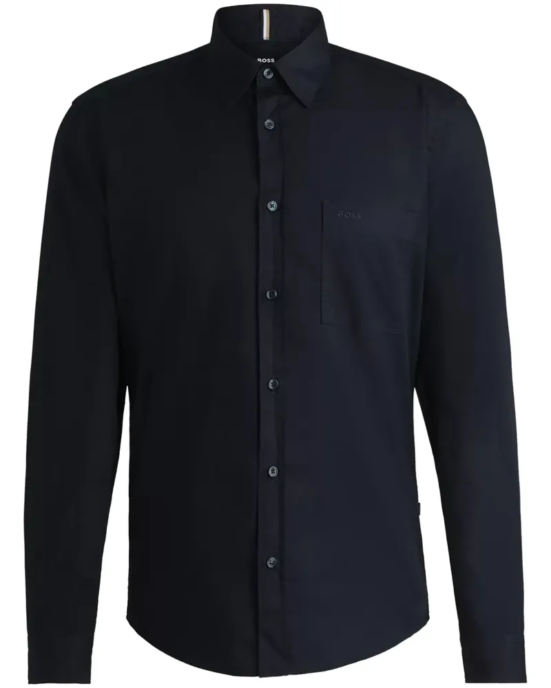 HUGO BOSS Klassisches Hemd - Blau Blau