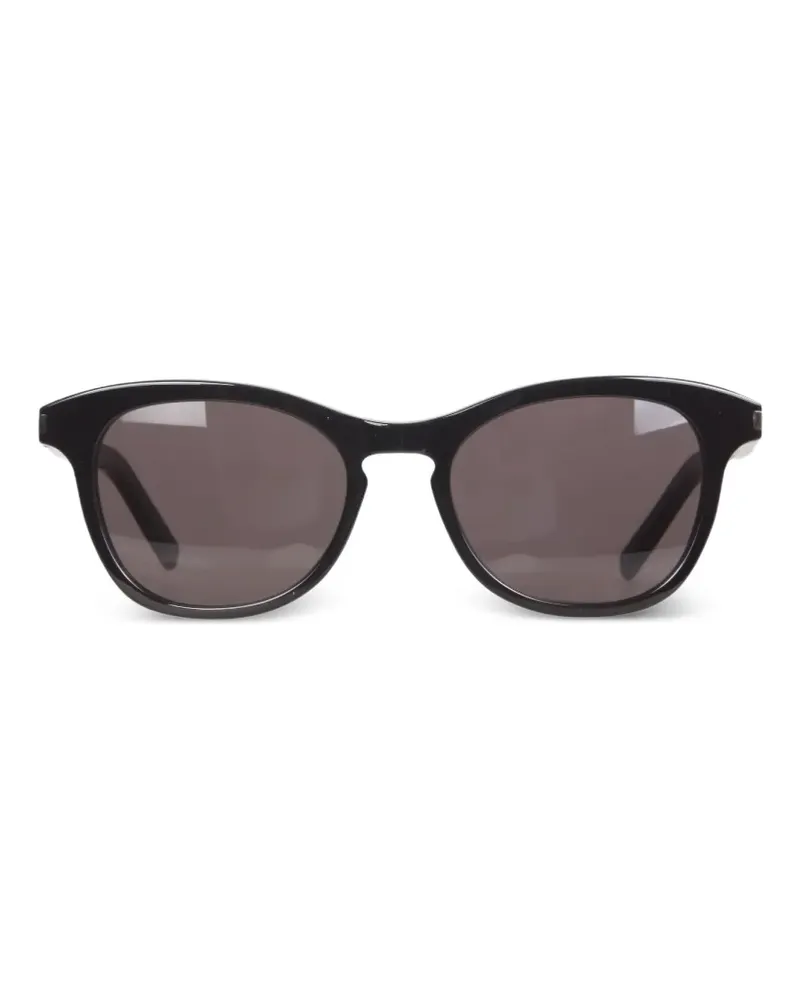 Saint Laurent Sonnenbrille mit farbigen Gläsern - Schwarz Schwarz