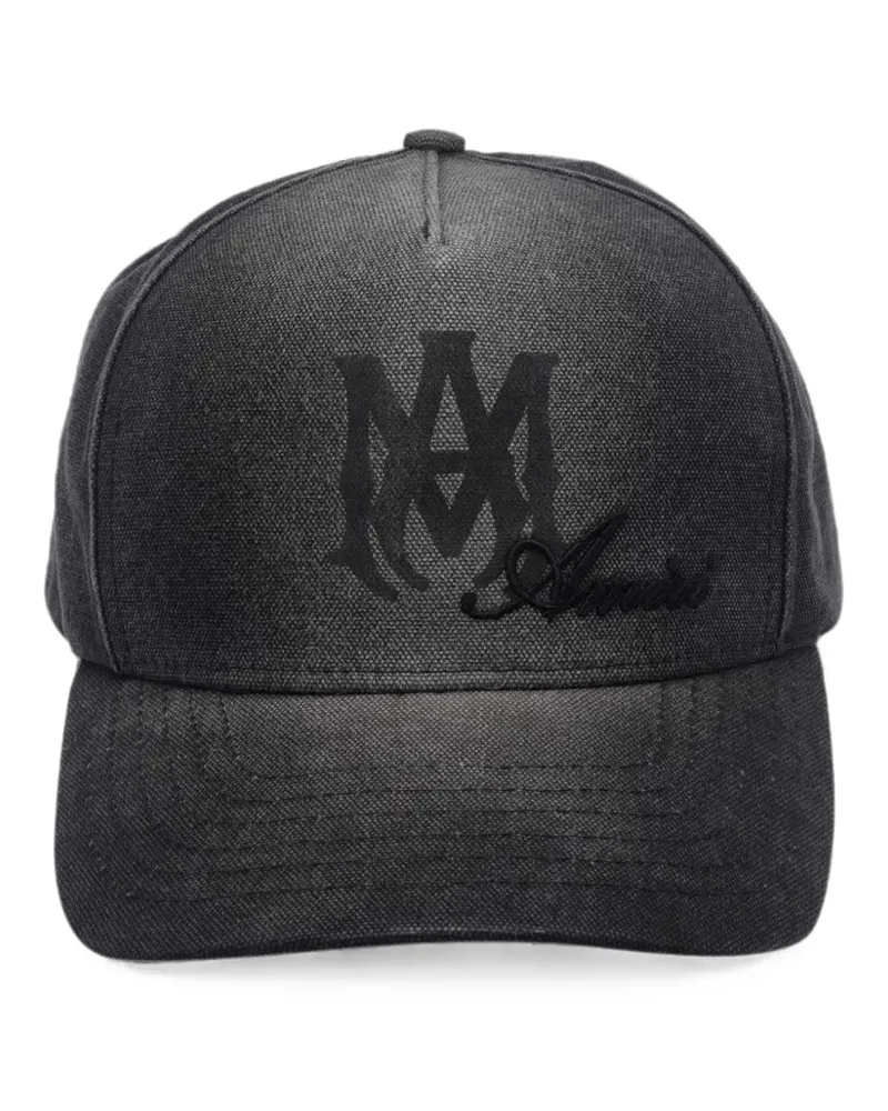 Amiri Ma Script baseball cap - Schwarz Schwarz