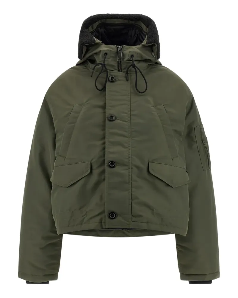 Carhartt WIP Gesteppte Oltera Kapuzenjacke - Grün Grün