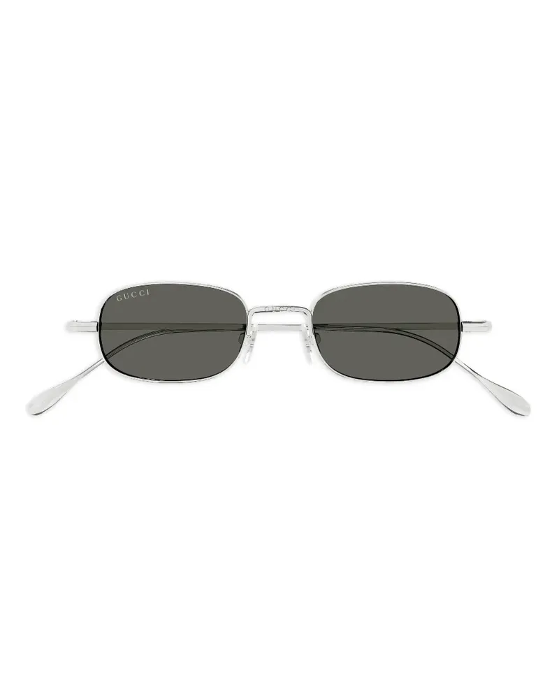 Gucci square-frame sunglasses - Silber Silber
