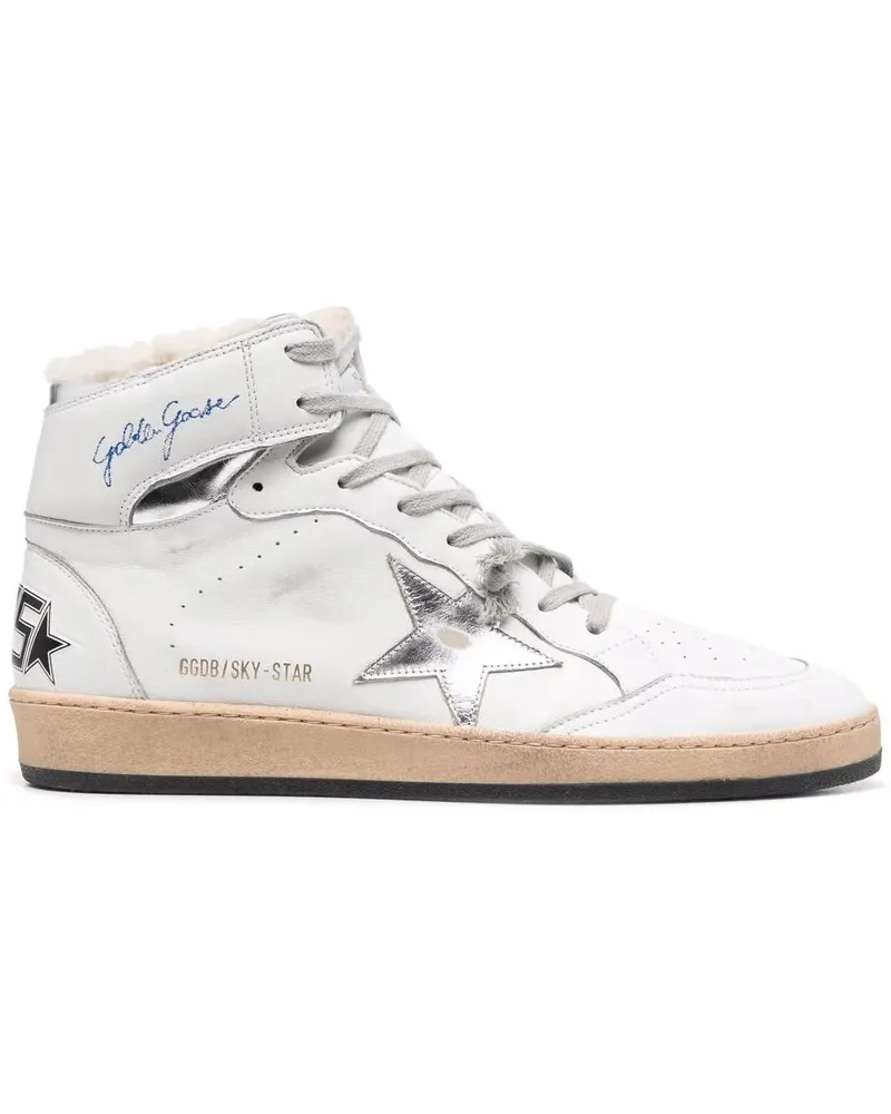 Golden Goose Sky-Star Sneakers - Weiß Weiß