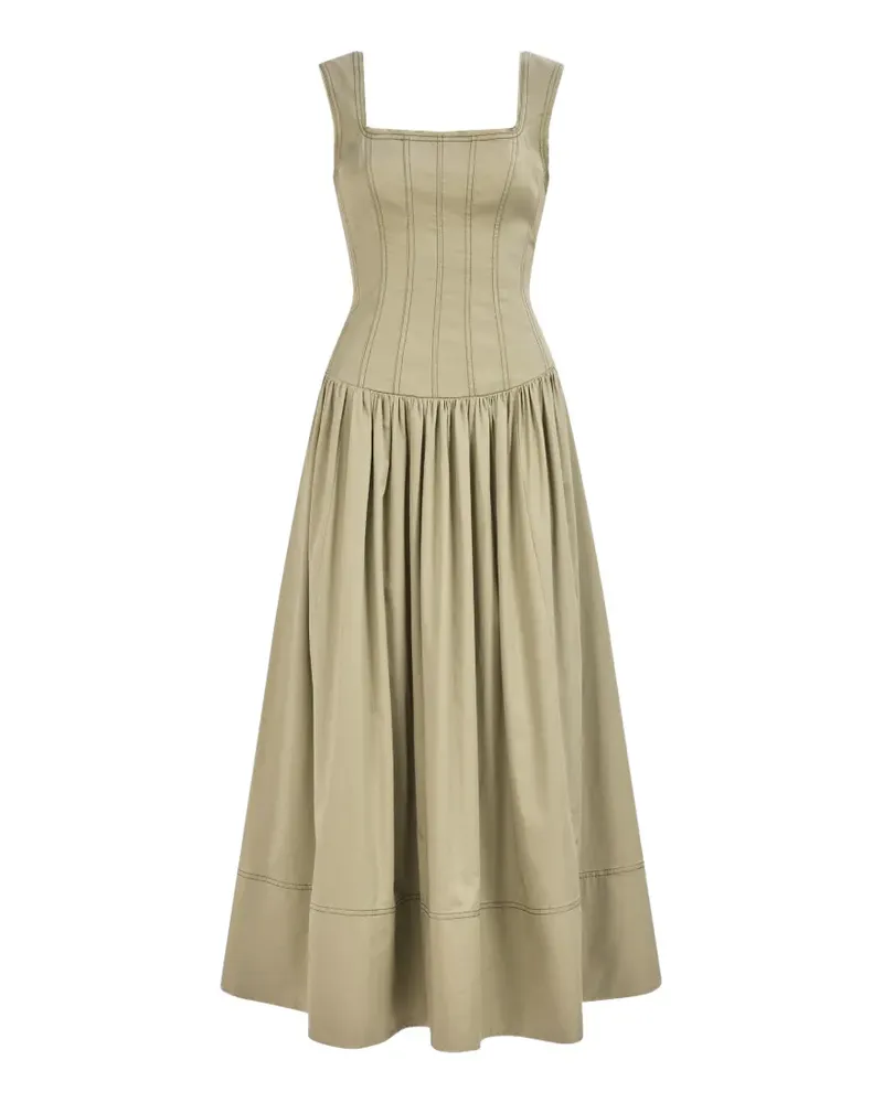 Aje. Parallel midi dress - Grün Grün