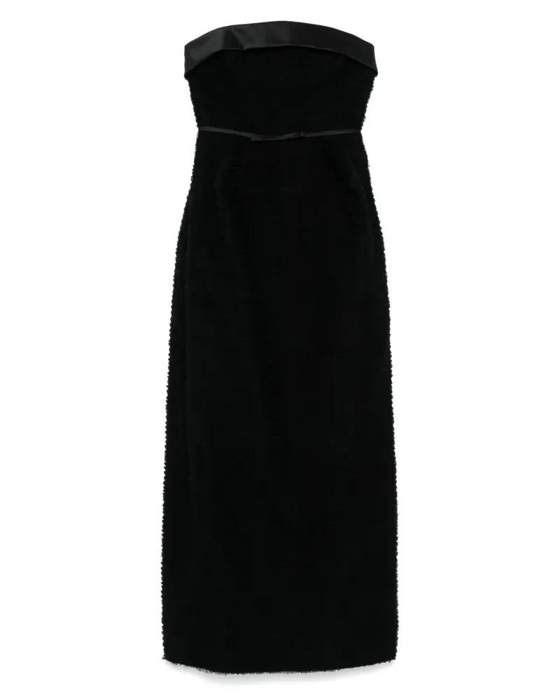Viktor & Rolf Abendkleid mit Rüschen - Schwarz Schwarz