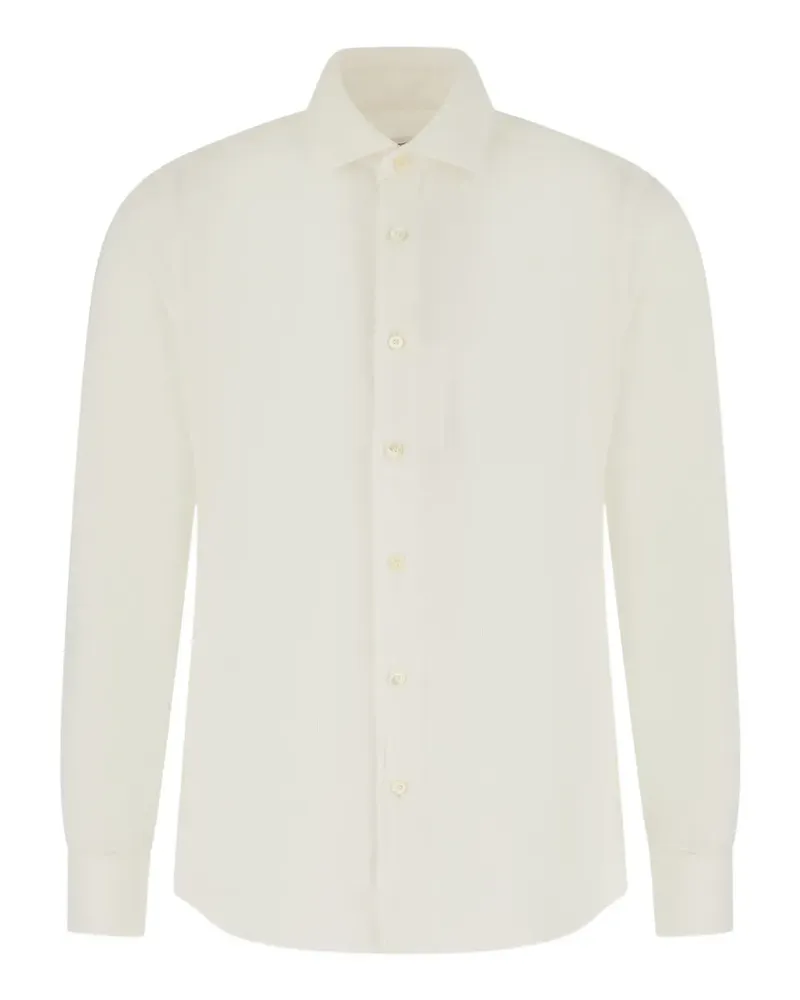 Alessandro Gherardi Regent long-sleeve corduroy shirt - Nude Nude