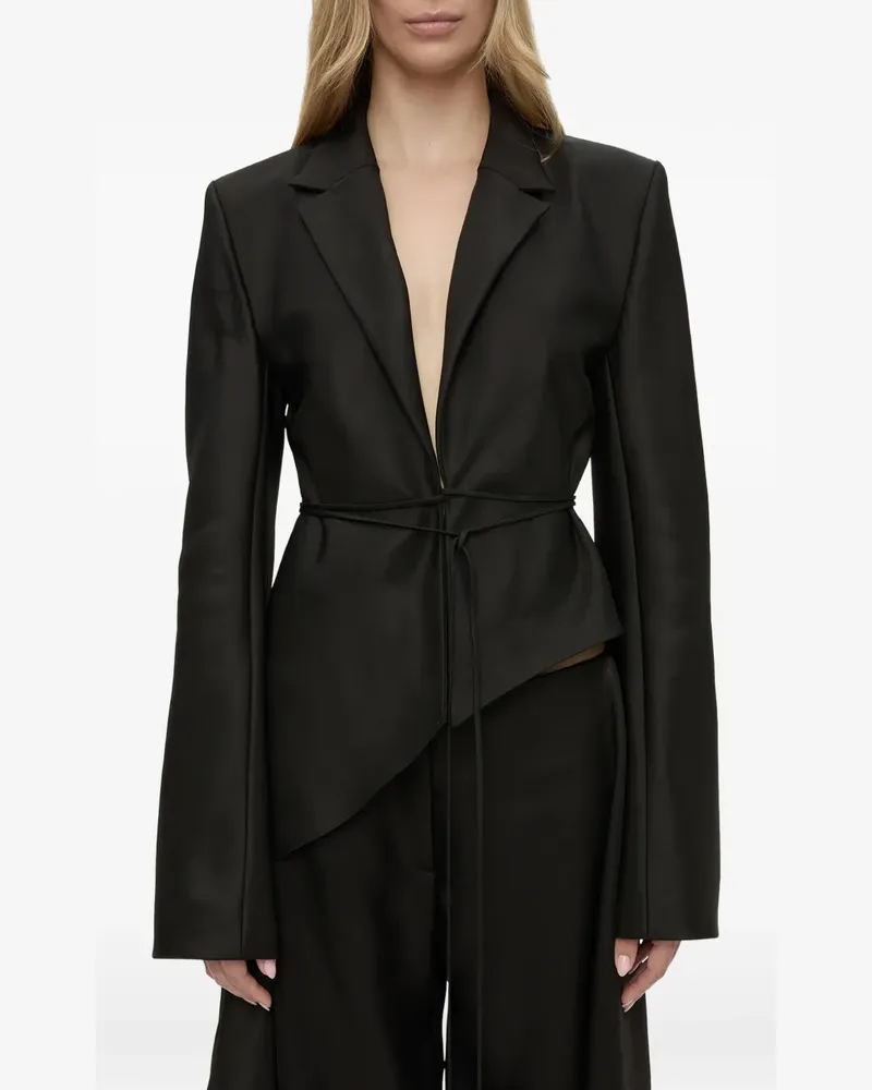 Christopher Esber Release Blazer mit Bias-Schnitt - Schwarz Schwarz