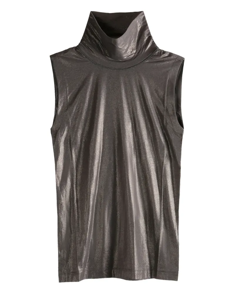 Brunello Cucinelli Oberteil mit Rollkragen - Braun Braun