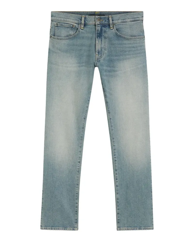 HUGO BOSS Jeans mit Knopfverschluss - Blau Blau