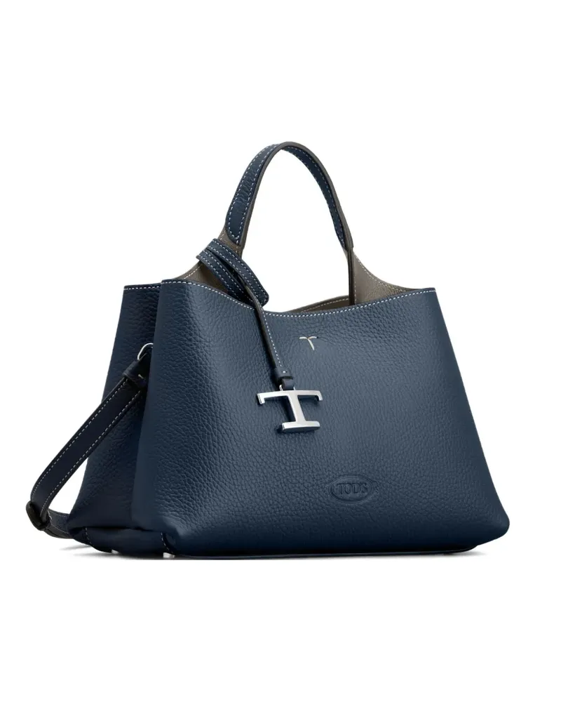 TOD'S Mini-Tasche aus Leder - Blau Blau