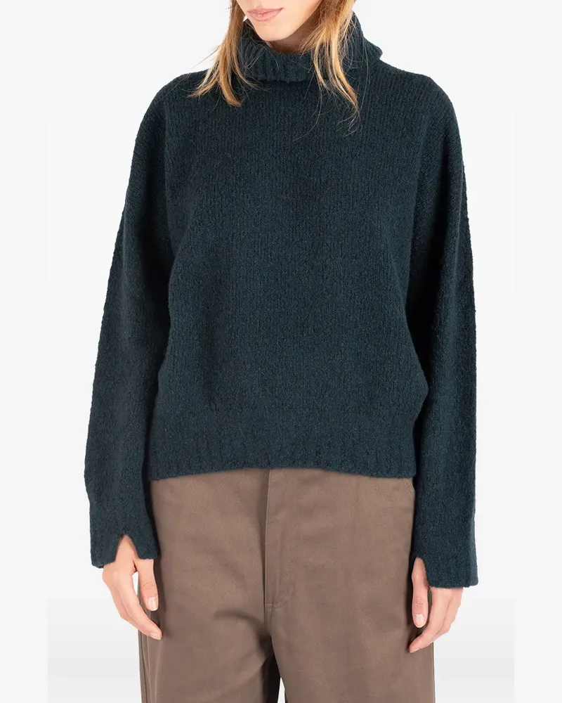 Société Anonyme brushed-effect roll-neck sweater - Grün Grün