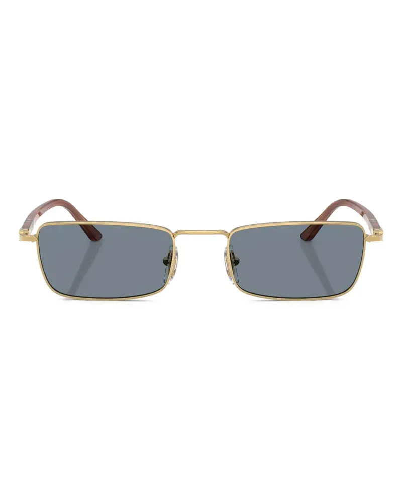 Persol Sonnenbrille mit eckigem Gestell - Gold Gold