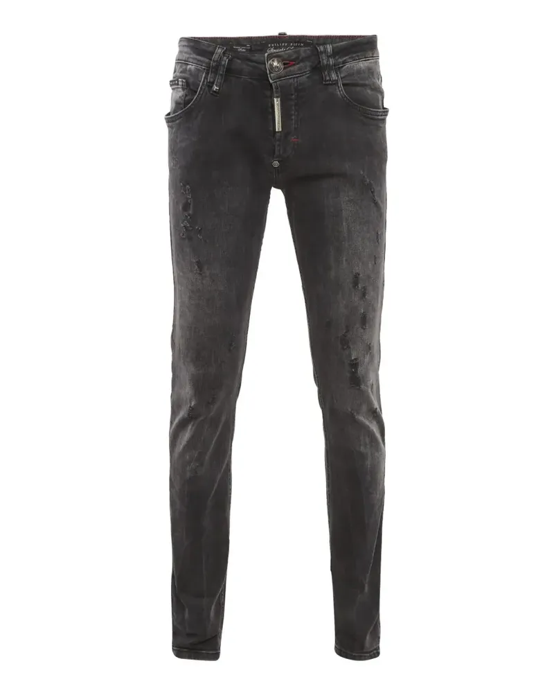 Philipp Plein distressed jeans - Grau Grau