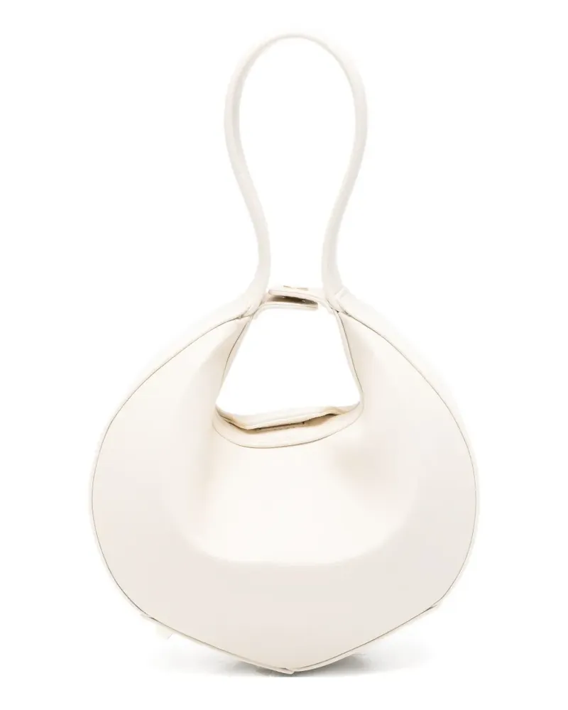 Patrizia Pepe small hobo bangle tote bag - Weiß Weiß