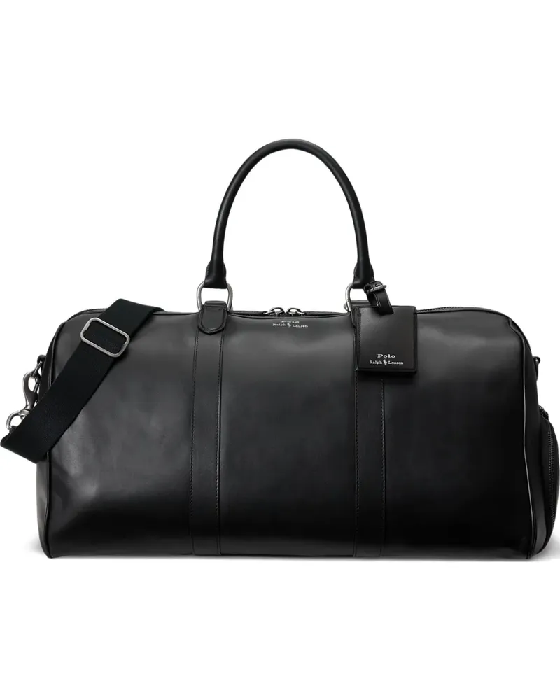 Ralph Lauren Reisetasche aus Leder - Schwarz Schwarz