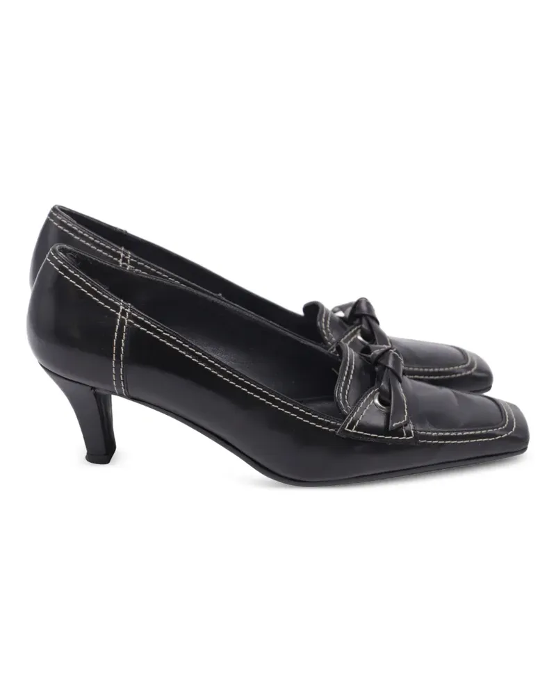 Stuart Weitzman Pumps mit eckiger Kappe - Schwarz Schwarz