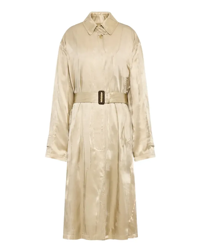 Maison Margiela Bonded Creases trench coat - Nude Nude