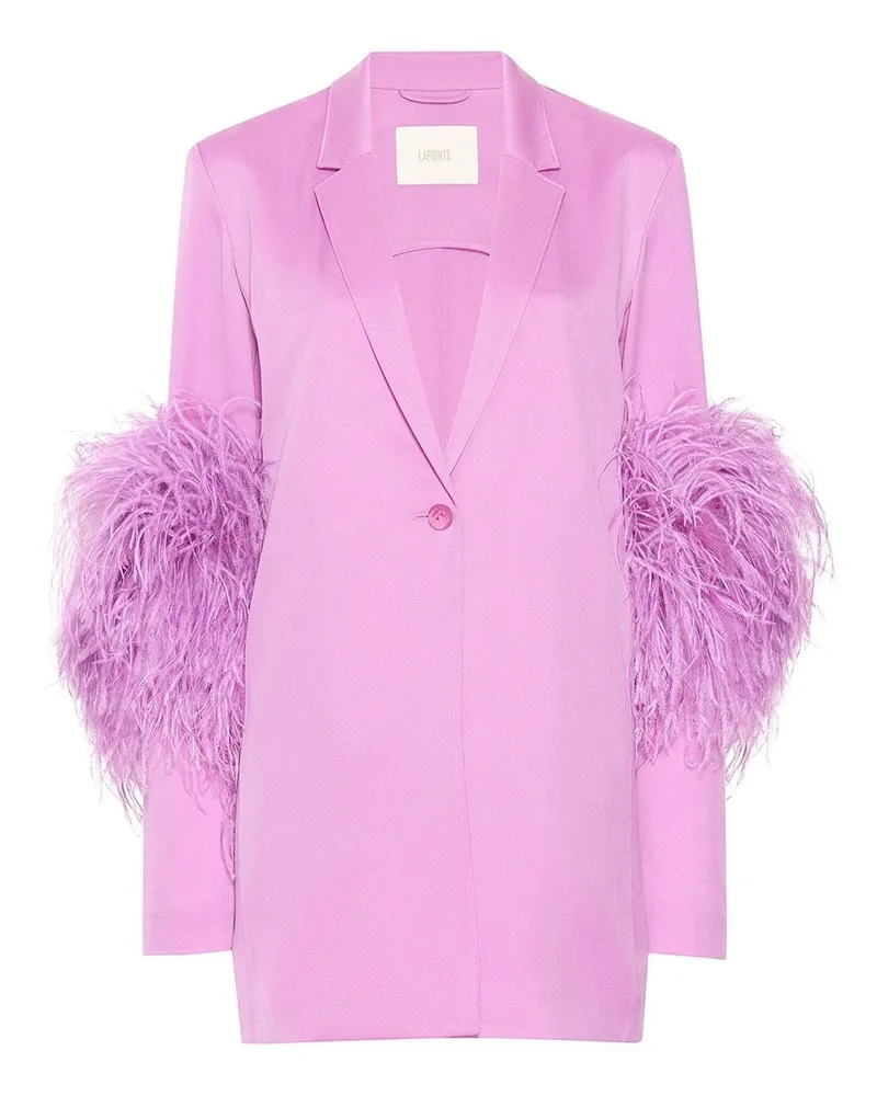 LAPOINTE Einreihiger Blazer - Rosa Rosa