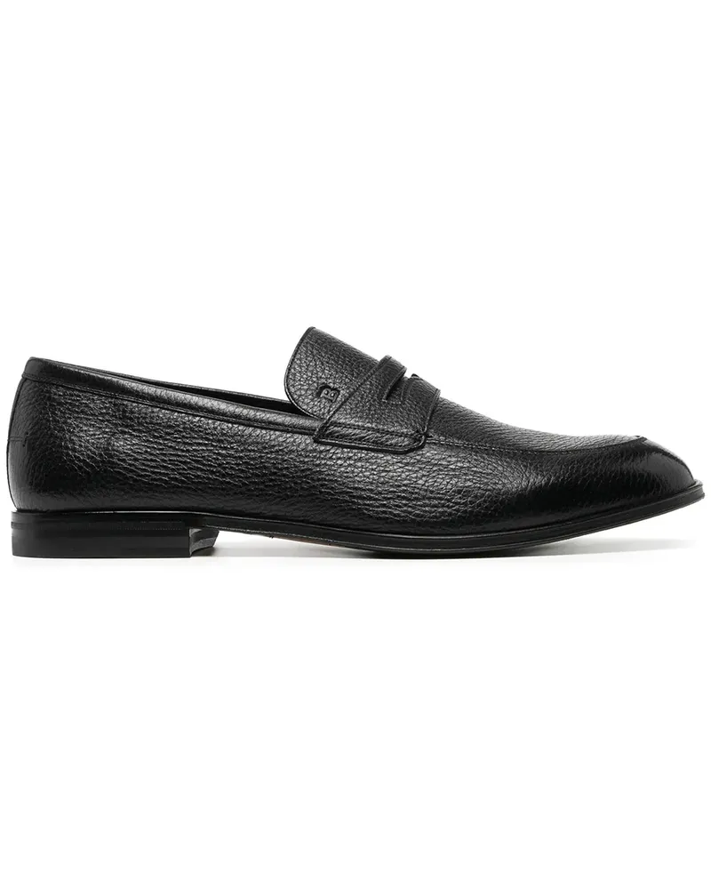 Bally Strukturierte Loafer - Schwarz Schwarz