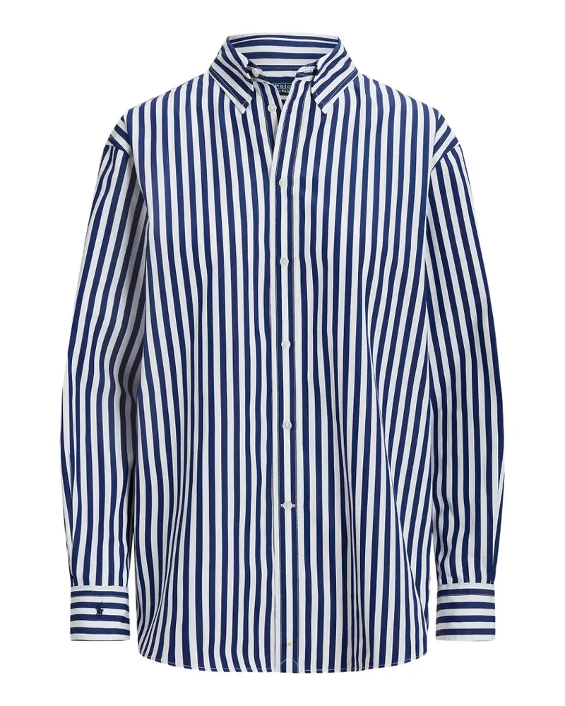 Ralph Lauren Hemd mit Längsstreifen - Weiß Weiß