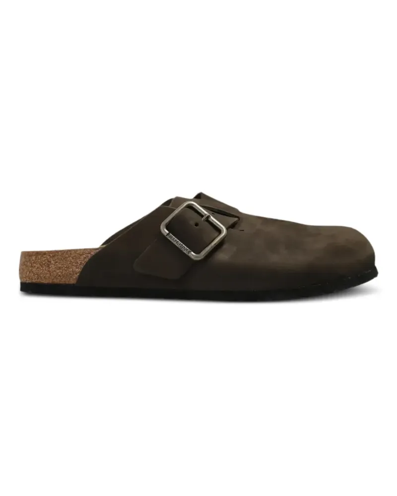 Birkenstock Boston Mules - Braun Braun