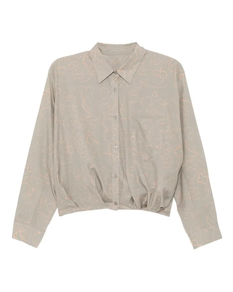 JNBY Hemd mit Print - Grau Grau