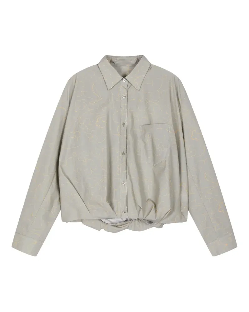 JNBY Hemd mit Print - Grau Grau