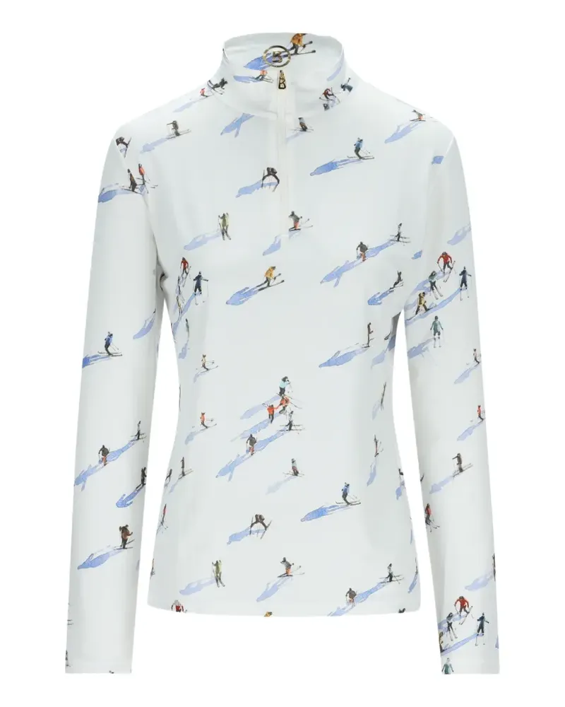 Bogner half-zip sweater - Weiß Weiß
