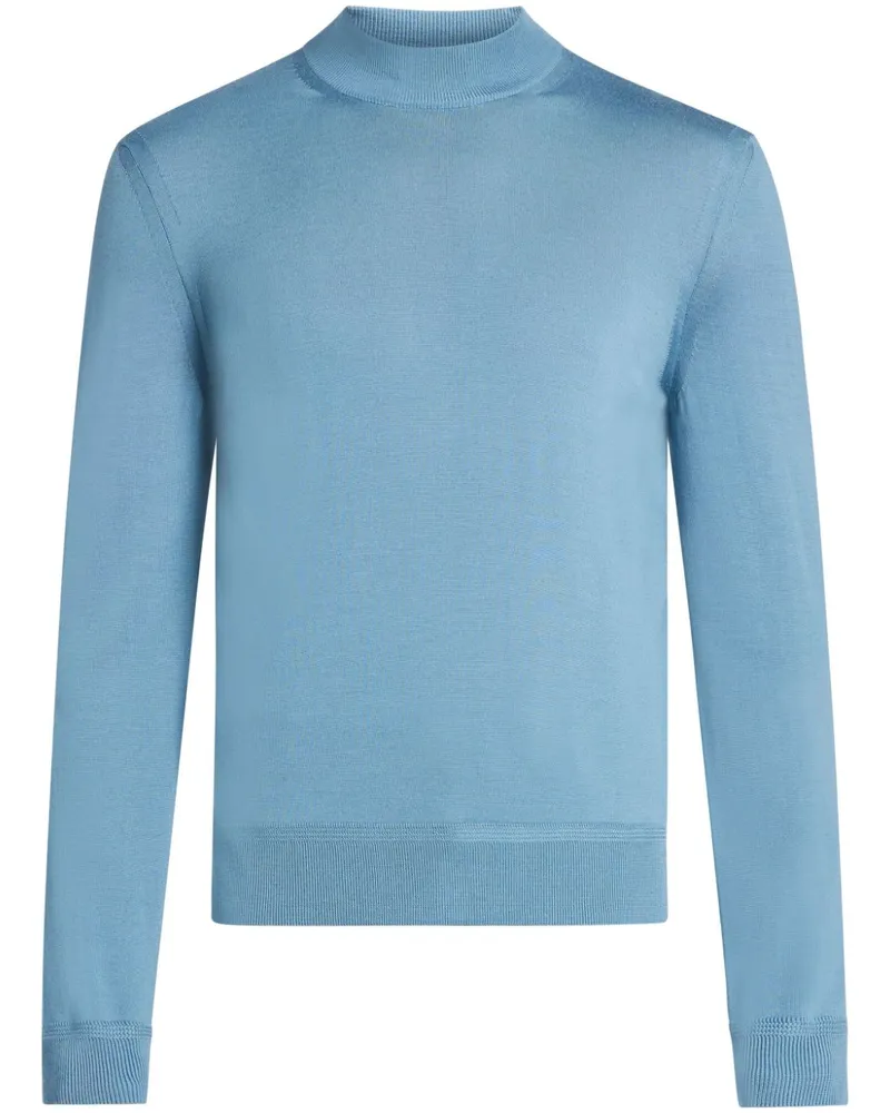 Tom Ford Pullover mit Stehkragen - Blau Blau