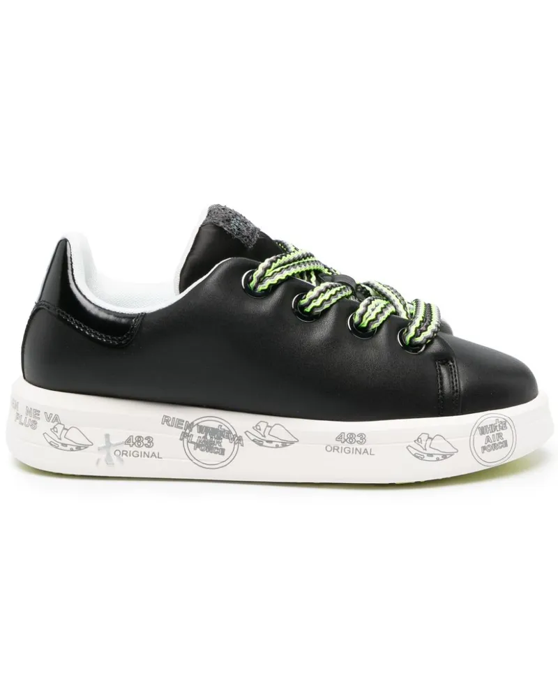 Premiata Belle Sneakers - Schwarz Schwarz