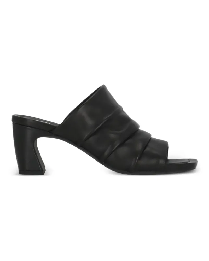 ash Eva leather mules - Schwarz Schwarz