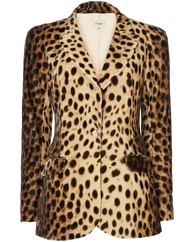 Temperley London Nemera Blazer - Nude Nude