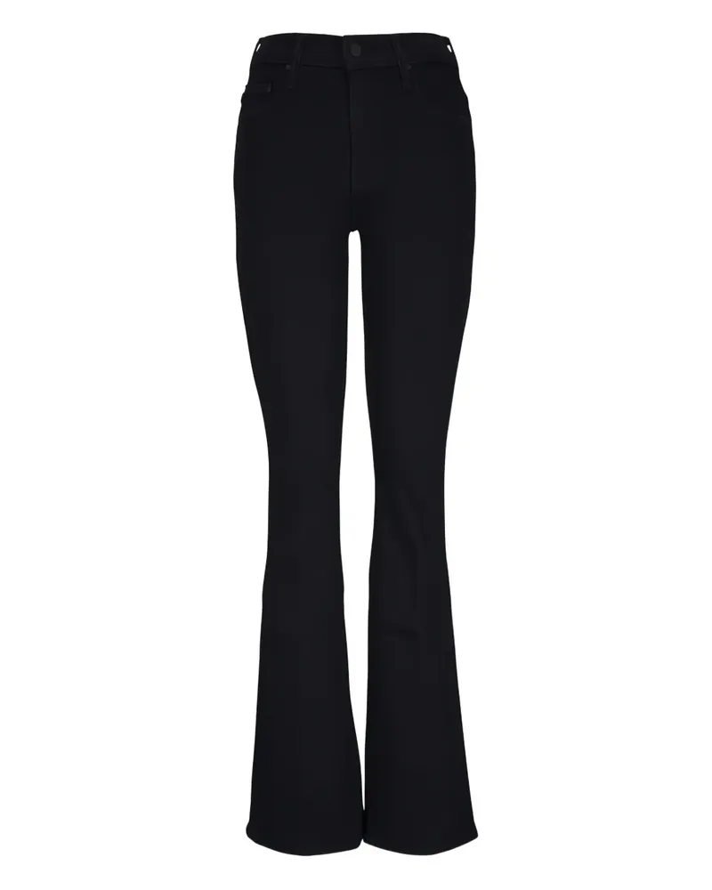 Mother Ausgestellte Five-Pocket-Jeans - Schwarz Schwarz