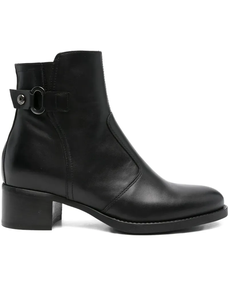 Nero Gardini Stiefeletten mit Schnallendetail 50mm - Schwarz Schwarz