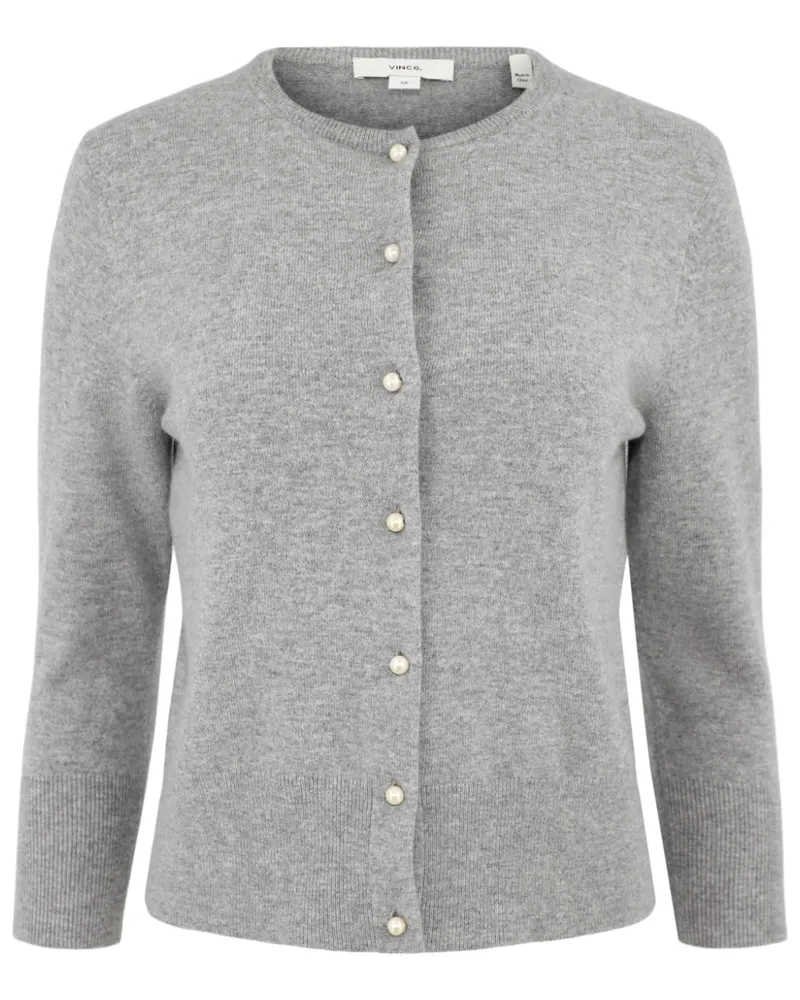 Vince Klassischer Cardigan - Grau Grau
