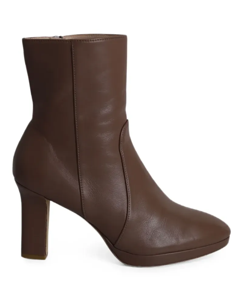 Stuart Weitzman Rosalind 90 platform ankle boots - Braun Braun