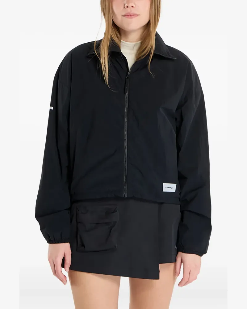 Craft SubZ zip-up lightweight jacket - Schwarz Schwarz