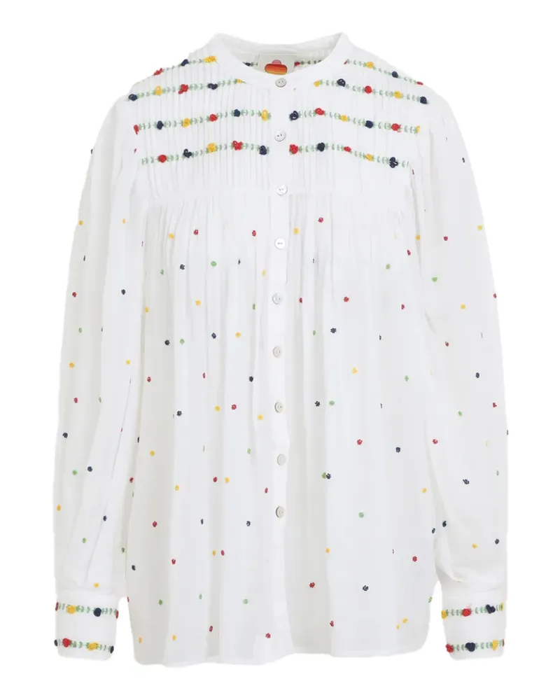FARM Rio cotton shirt - Weiß Weiß