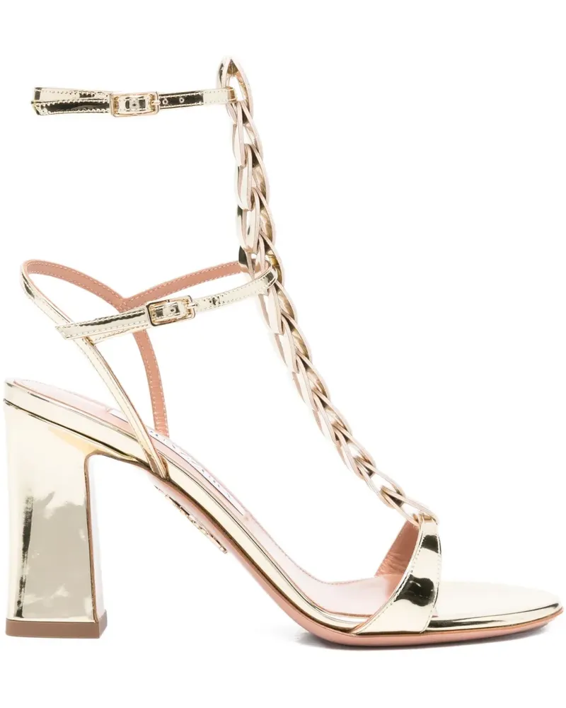 Aquazzura Destiny Sandalen 85mm - Gelb Gelb