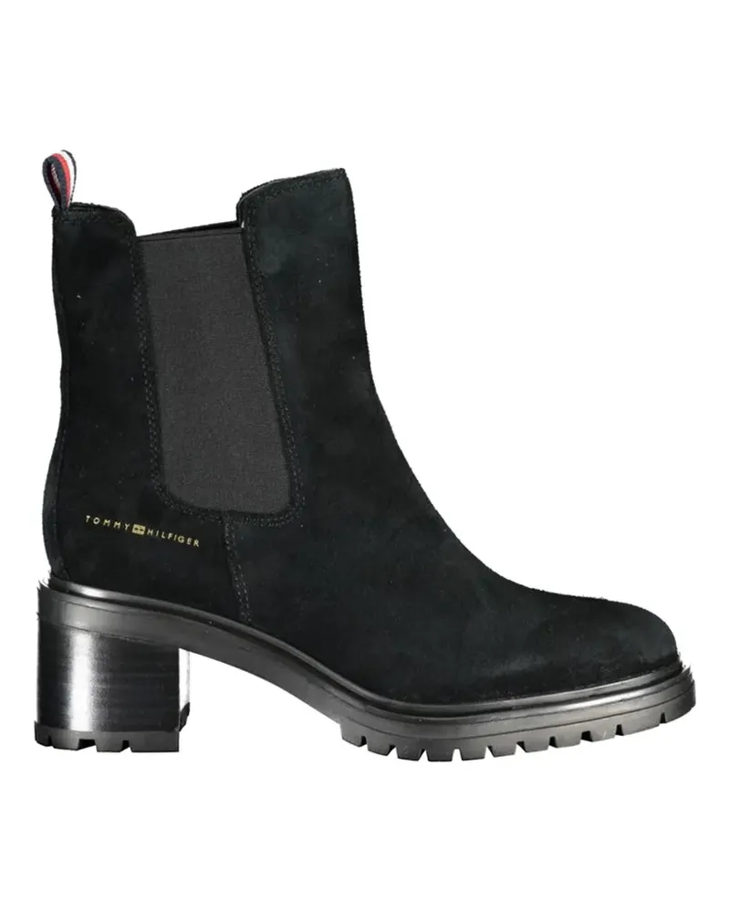 Tommy Hilfiger suede Chelsea boots - Schwarz Schwarz