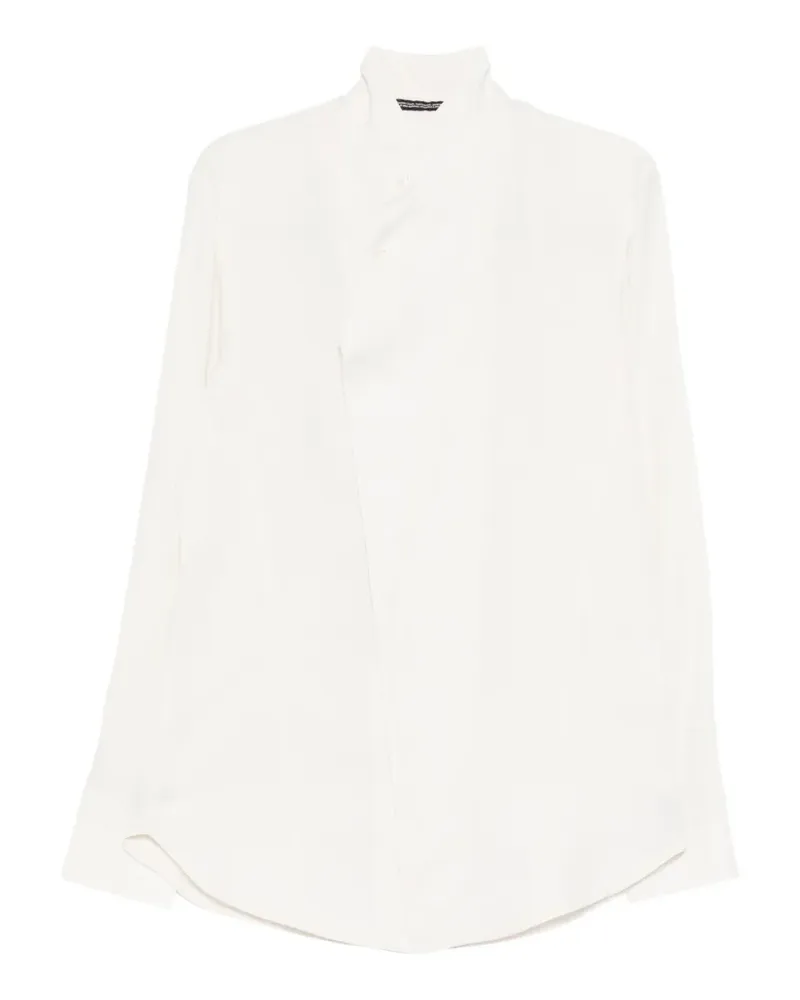 Julius coverd neck shirt - Nude Nude