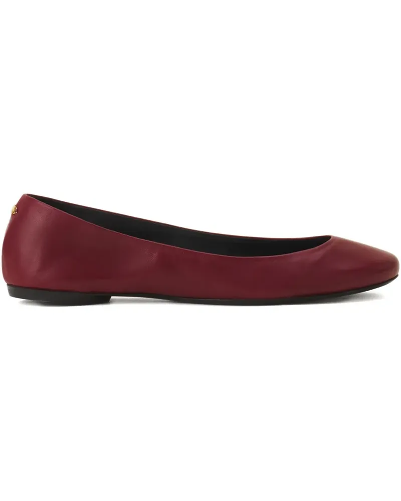 Lanvin Ballerinas aus Leder - Rot Rot