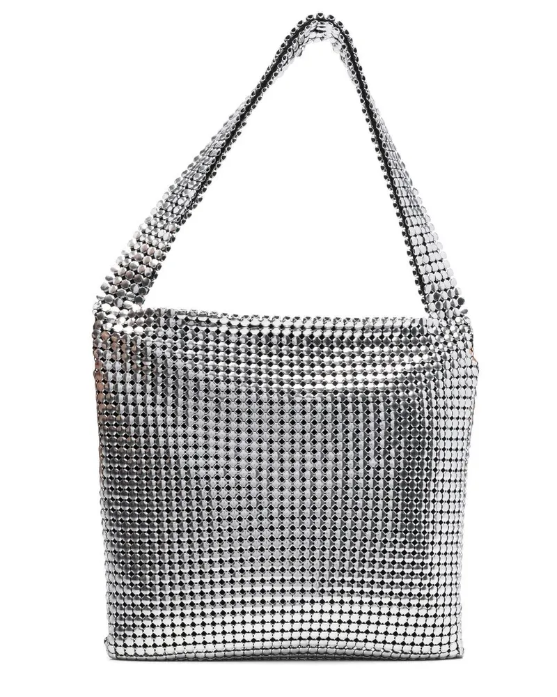 Paco Rabanne Verzierte Schultertasche - Silber Silber
