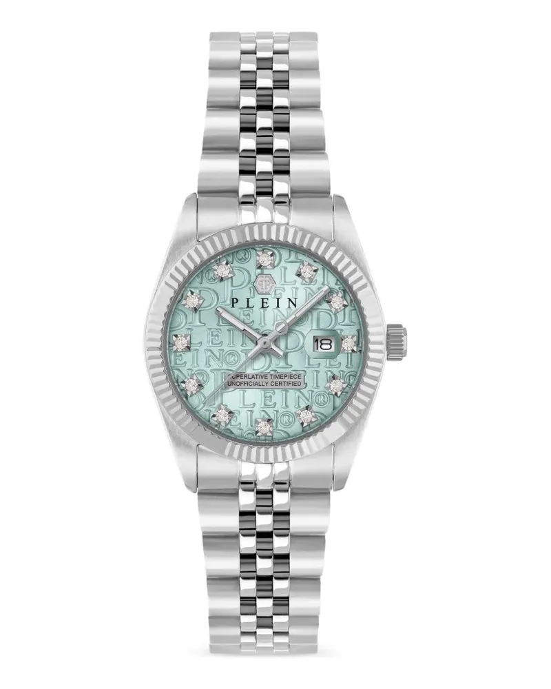 Philipp Plein Date Superlative 34mm watch - Blau Blau