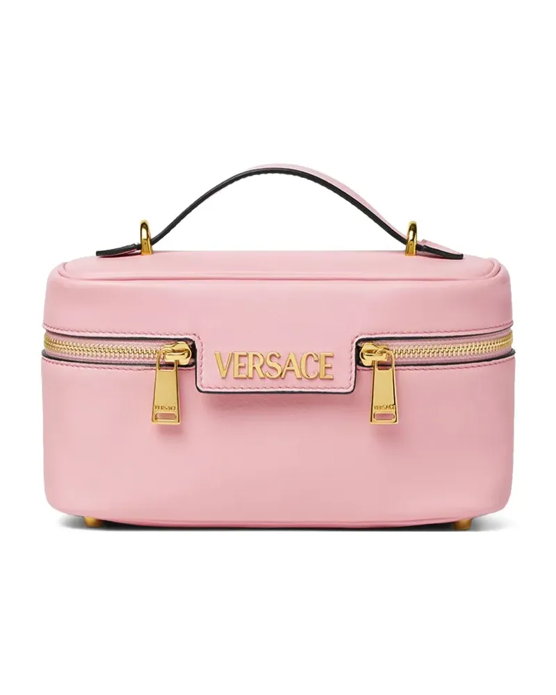 Versace Tag Kosmetiktasche - Rosa Rosa