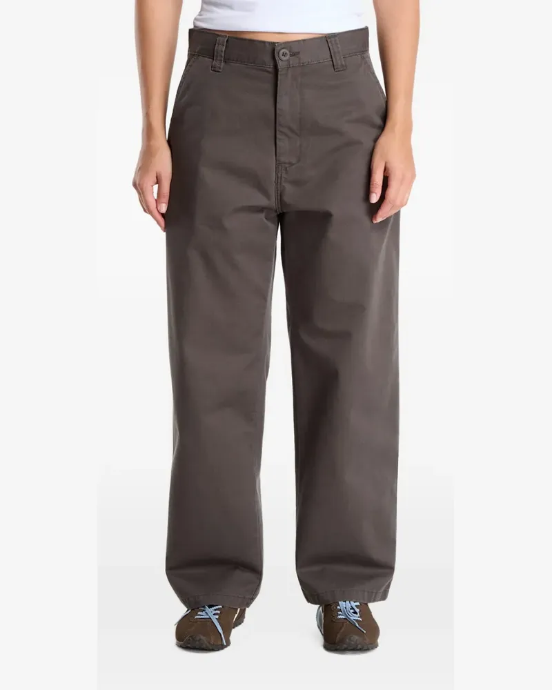 Carhartt WIP Brady Hose mit Logo - Grau Grau