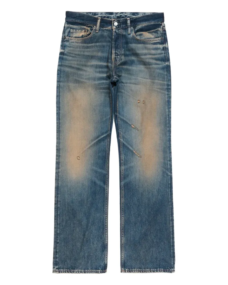 Acne Studios Ausgeblichene Rocka Distressed-Jeans - 838 838