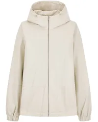 STUDIO TOMBOY Kapuzenjacke aus Faux-Leder Nude