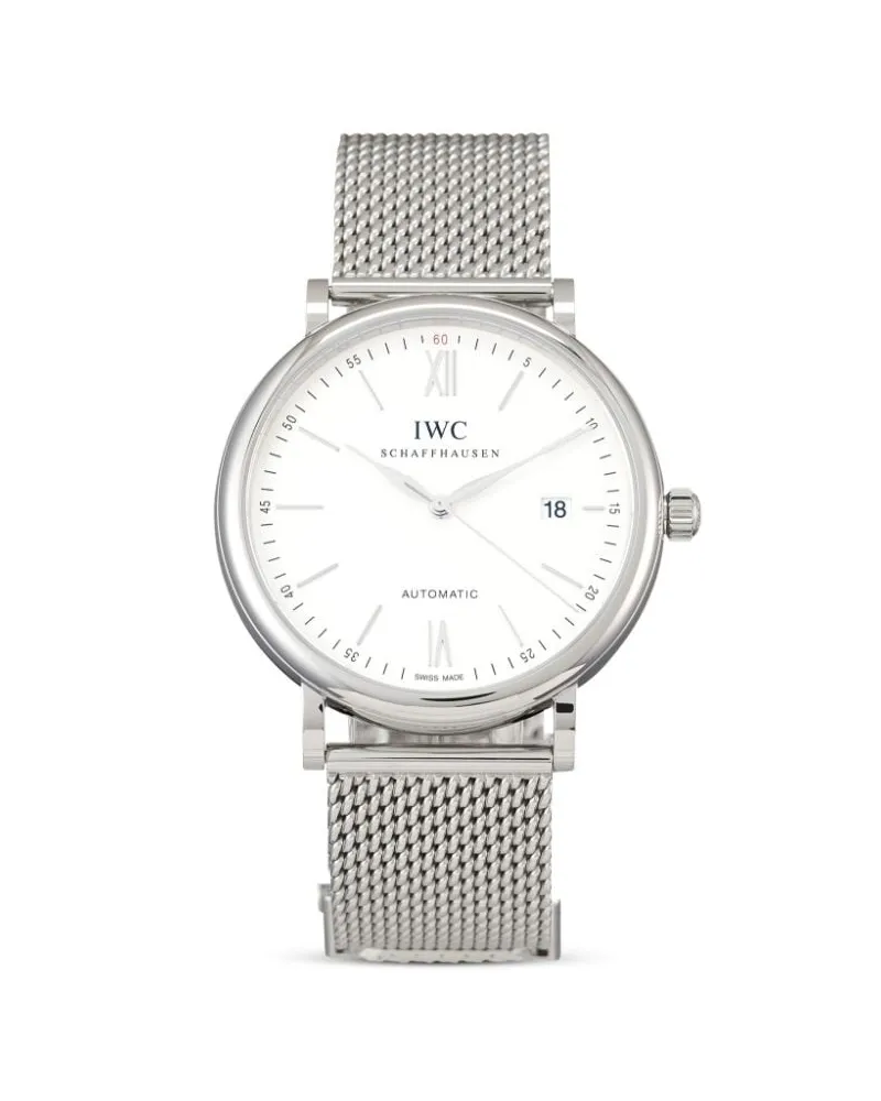 IWC Ungetragene Portofino Automatic 40mm Silber